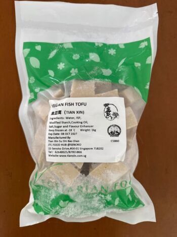 Vegan Fish Tofu 鱼豆腐 (Tian Xin ) 500g