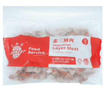 Vegetarian Layer Meat 素三层肉 1kg (EverBest)Halal