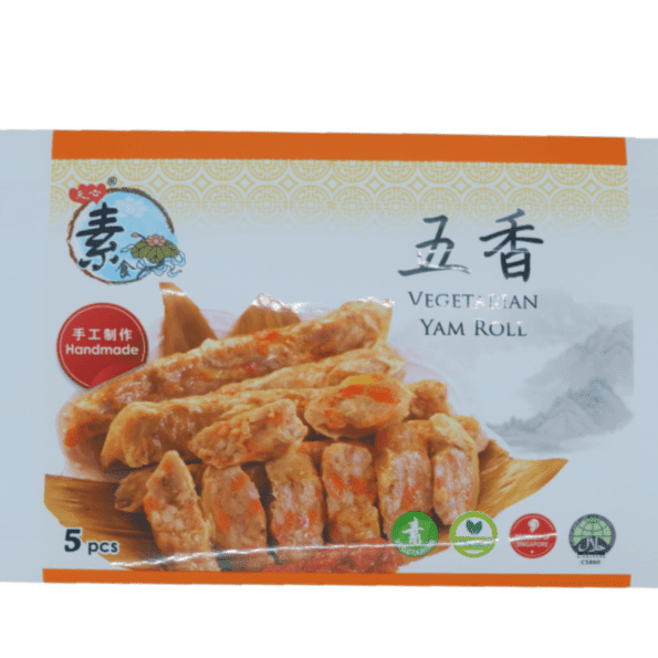 Vegetarian Yam Roll 350g (Tian Xin Su Shi Bao Dian)Halal