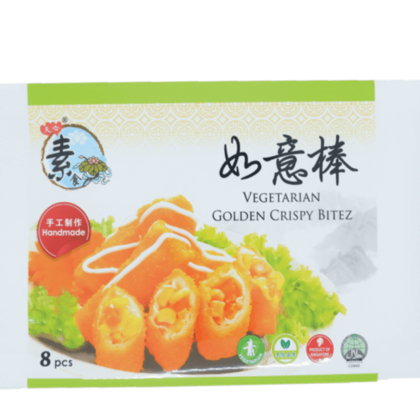 Vegetarian Golden Crispy Bitez 如意棒 240g (Tian Xin Su Shi Bao Dian)