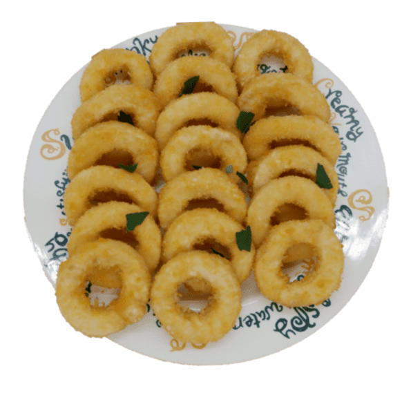 Vege Fried Squid Ring 花枝圈 500g (Tian Xin Su Shi Bao Dian)