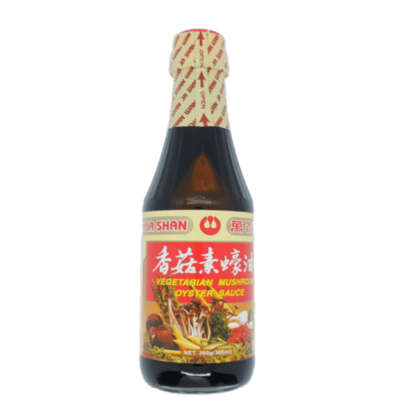 Wan Ja Shan Vegetarian Mushroom Oyster Sauce enhances the taste/aroma of meats, tofu, and vegetables. Flavor applications include : Stir-frying, dipping and grilling.