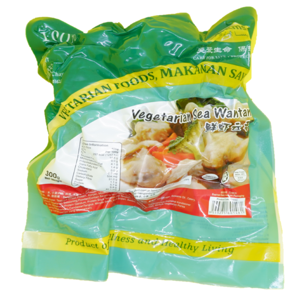 Vegetarian Wantan 鲜虾云吞 300g  (Ahimsa)Halal