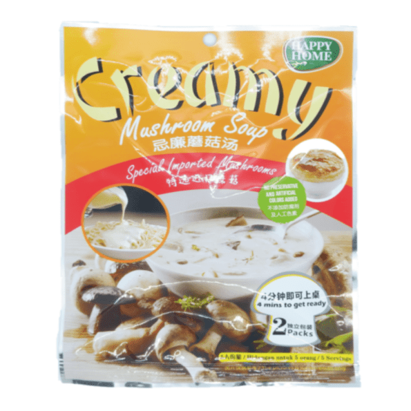 Creamy Mushroom Soup 忌廉蘑菇汤 (Happy Home) 66g