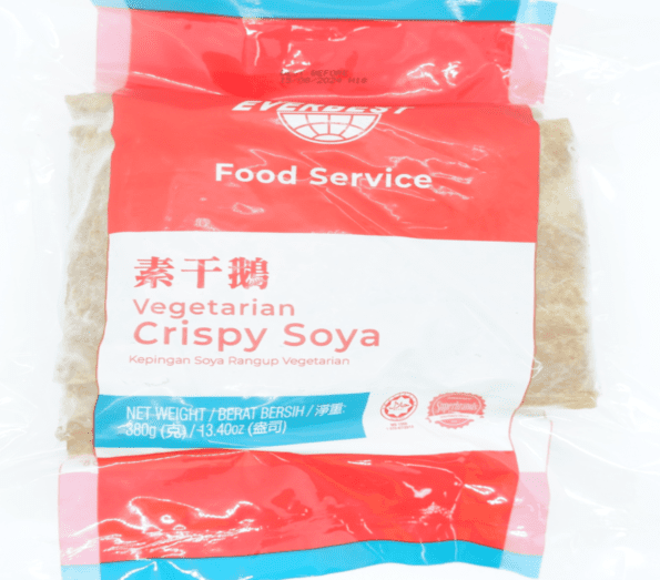 Vegetarian Crispy Soya  香酥豆片 380g (EverBest)Halal