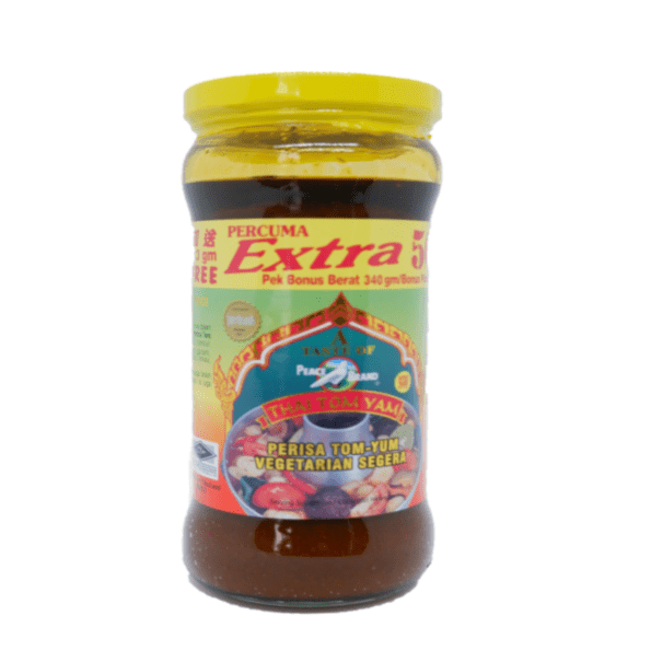 素食东炎汤即席酱 Instant Vegetarian Tom-Yum Paste (Peace Brand)