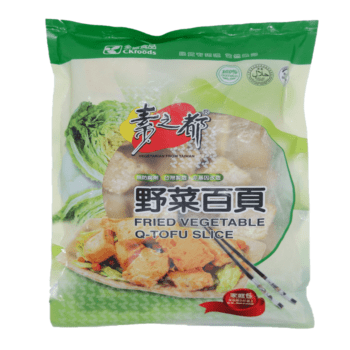 Fried Veg Q-Tofu Slice 野菜百页 600g (CK Food)