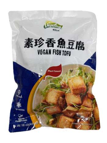 Vegan Fish Tofu 鱼豆腐 454g (Vege Farm)
