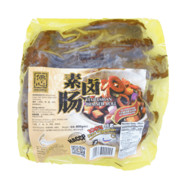 Vegetarian Braised Roll 素卤肠 ( Sincerity) 800g