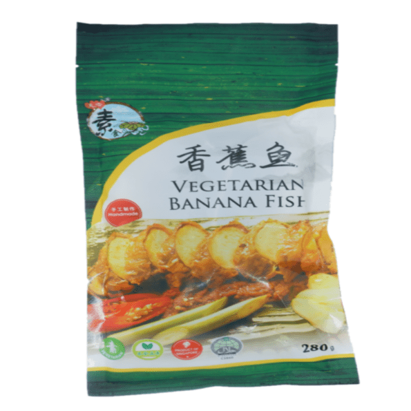 Vegetarian Banana Fish 香蕉鱼 280g (Tian Xin Su Shi Bao Dian)Halal