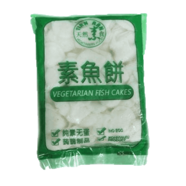 Vegetarian Fish Cake Slice 鱼饼切 500g (Tian Ran)