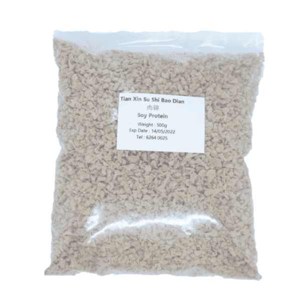 Vegetarian Soy Protein 素肉碎 500g (Tian Xin Su Shi Bao Dian)