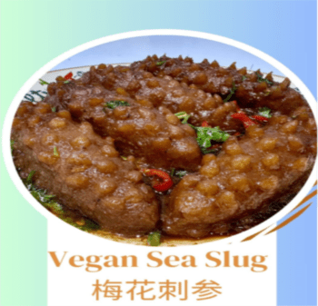 Vegan Sea Cucumber 梅花刺参 250g (Tian Xin Su Shi Bao Dian)